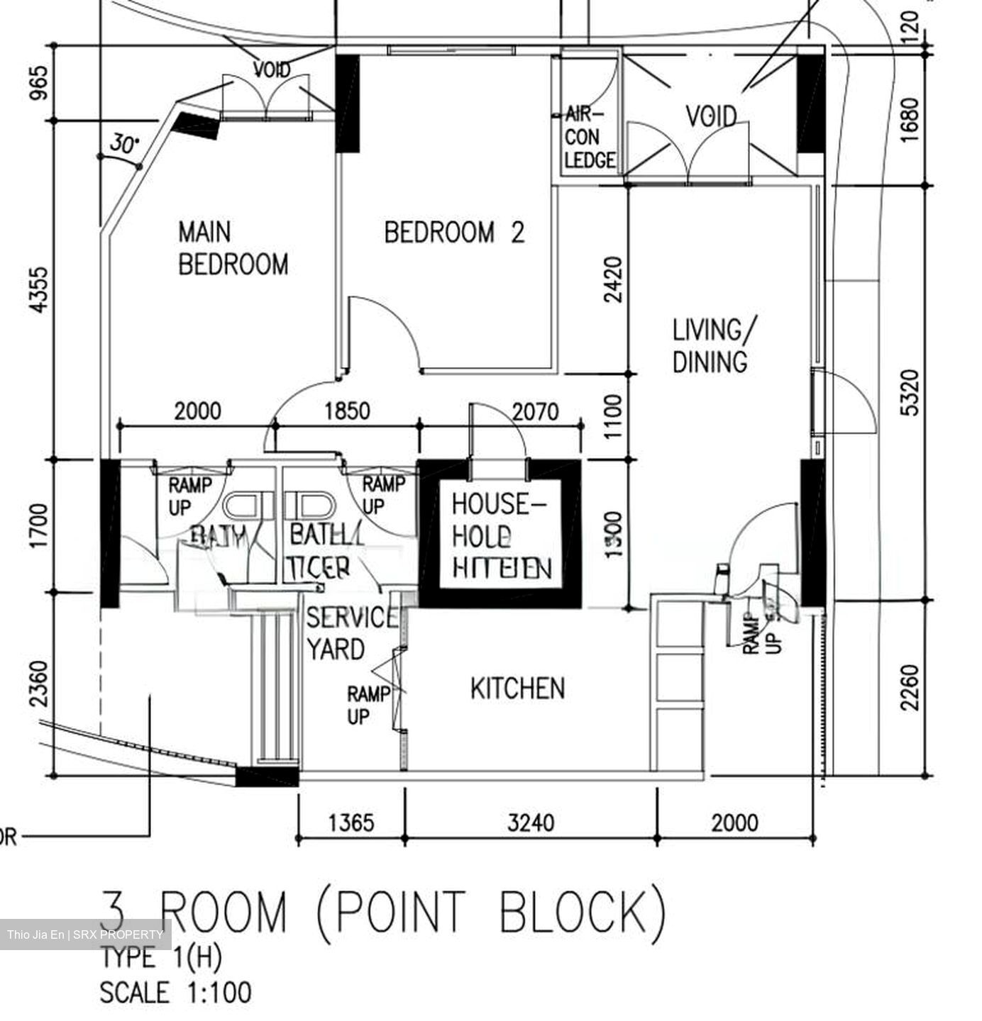 Blk 308C Waterway Terraces I (Punggol), HDB 3 Rooms #554421381